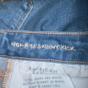 American Eagle Outfitters Light Blue Skinny Jeans